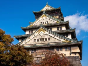 Osaka Castle in Autumn