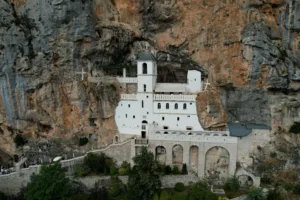 Ostrog Monastery in the Cliff