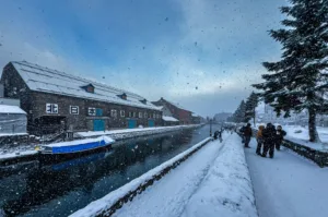 Otaru Canal in Winter