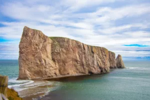 La roca Percé, península de Gaspé