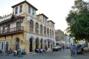 Plaza Menelik, ciudad de Yibuti
