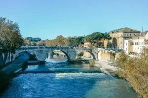 Ponte Sisto over the Tiber, Rome