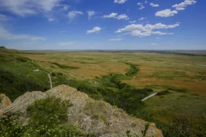 Prairie at Head-Smashed-In Buffalo Jump, Alberta
