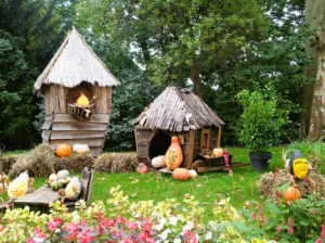 Pumpkin Garden Huts in Ludwigsburg