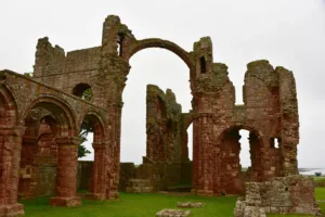 Rainbow Arch of Lindisfarne Priory, Holy Island