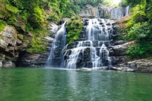 Rainforest Waterfall near Ojochal