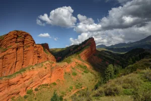 Red Rocks of Jeti-Ögüz