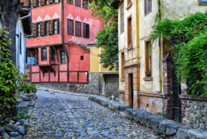 Revival Houses in the Old Town of Plovdiv