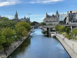 Rideau Canal and Château Laurier, Ottawa