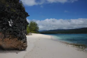 Rocks and White Sand on Jaco Island