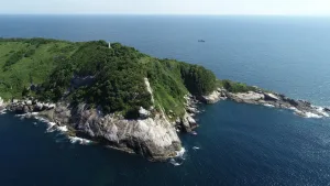 Rocky Shore of Snake Island, Brazil