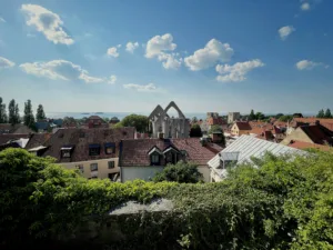 Rooftops and Church Ruins of Visby