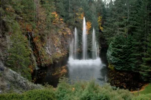 Ross Fountain in the Sunken Garden, Butchart Gardens