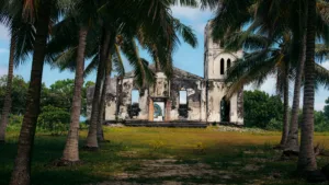 Ruined Church among Palms, Savai'i