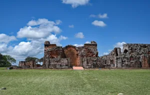 Ruinas de la misión jesuítica de Trinidad