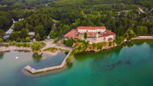 Saint Naum Monastery beside Lake Ohrid