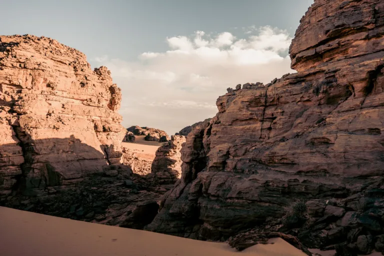 Sandstone Cliffs near Djanet