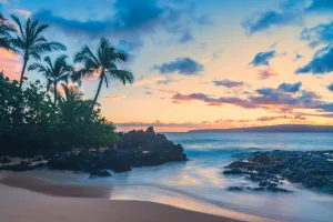 Secret Cove at Sunset, Maui