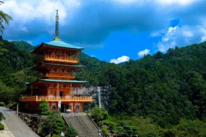 Seiganto-ji Pagoda and Nachi Falls