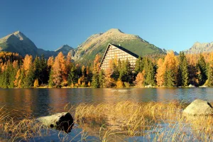 Štrbské Pleso en otoño, Altos Tatras
