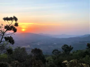 Sunset over the Hills of Dalaba