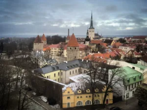 Tallinn Old Town from Above