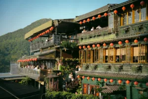 Tea Houses and Lanterns in Jiufen