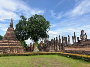 Temple Ruins in Sukhothai Historical Park