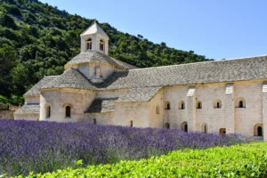 The Church of Sénanque Abbey in Summer