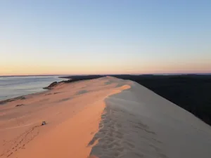 The Dune du Pilat at Sunset