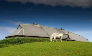 The Viking Chieftain's Longhouse at Borg, Lofoten
