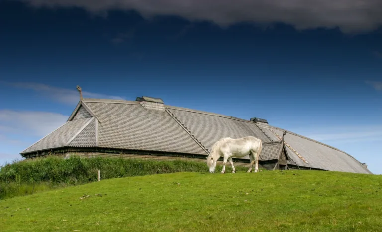 The Viking Chieftain's Longhouse at Borg, Lofoten