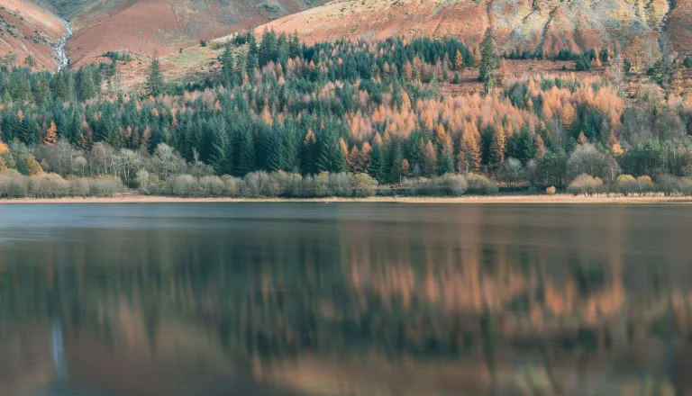 Thirlmere en otoño, Distrito de los Lagos