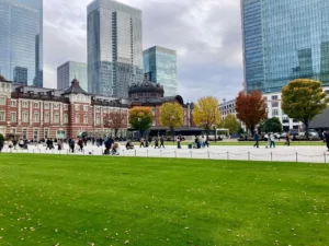 Tokyo Station in Autumn