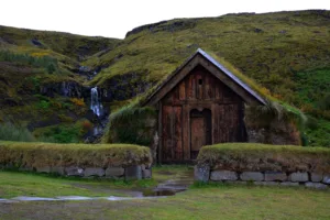 Turf Church at the Commonwealth Farm, Þjórsárdalur