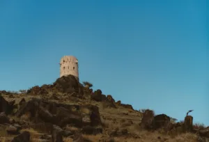 Watchtower on a Rocky Hill, Khor Fakkan