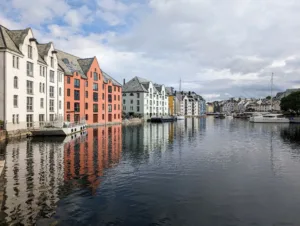Waterfront Houses in Ålesund