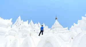 White Terraces of Hsinbyume Pagoda, Mingun
